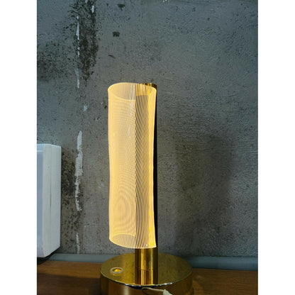 3D Illusion LED Vase Shape Decorative Table Lamp with Touch Control